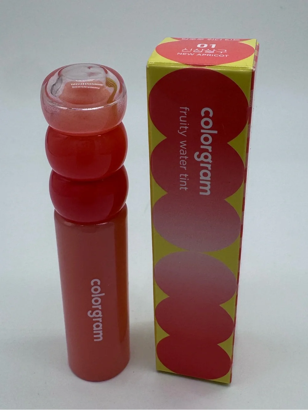 Colorgram Fruity Water Tint 01 New Apricot — Apricot Lip Tint